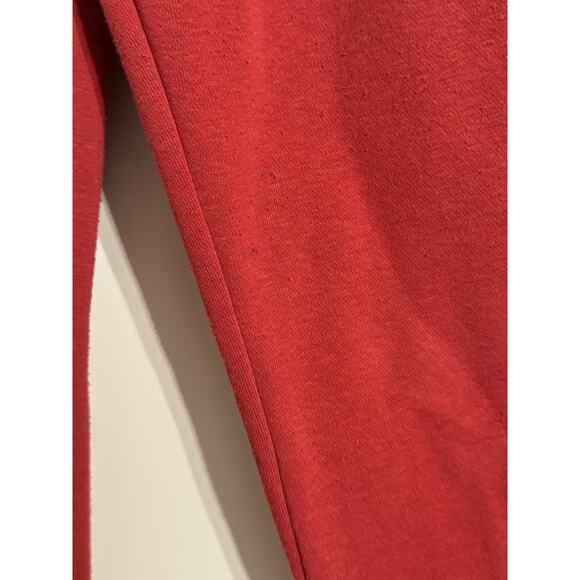 Nike Youth Air Jordan Fleece Pants Joggers Red Size L No Draw String Preowned - Picture 4 of 7